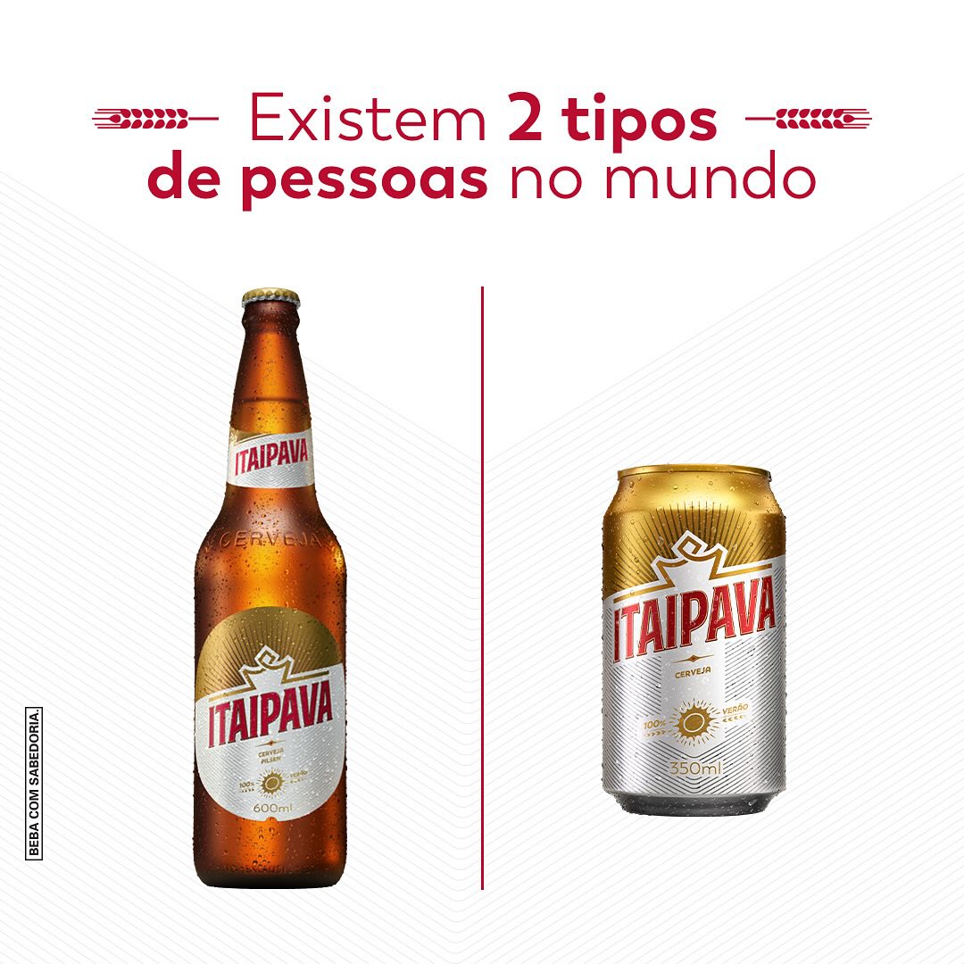 A Itaipava sempre é leve, refrescante e produzida do jeito que o brasileiro gosta, mas a gente sempre tem um jeito preferido de tomar, né?